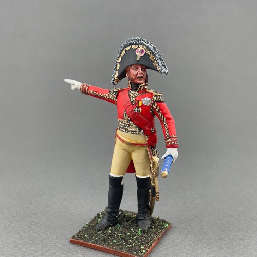 Painted French Marshal Jean Lannes, Napoleonic metal figure 1/30 VID SOLDIERS - Picture 12 of 13