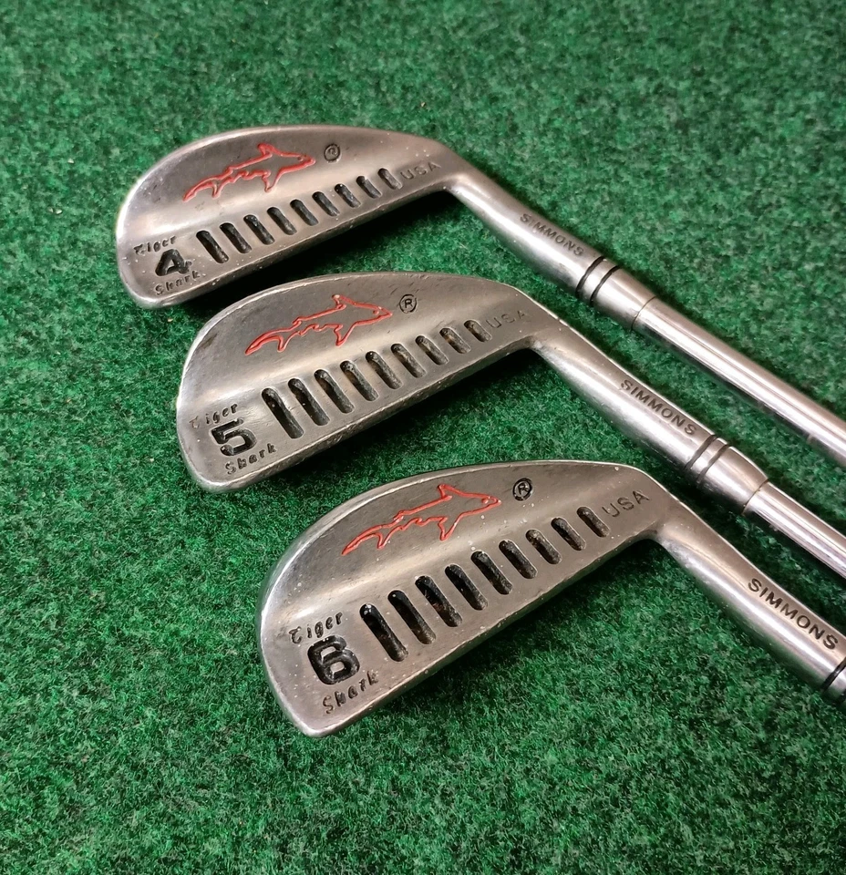 Tiger Shark Hybrid Sole Iron Set 4-9 Irons Only Regular Flex Steel Right Handed - Image 4 of 4
