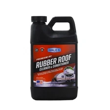 RV Rubber Roof Cleaner/Conditioner - Removes Dirt Road Grime Tree Sap Bird Dr...