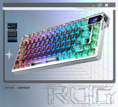 Presale ROG Azoth Extreme SE 8K Color Touchscreen Wireless Gaming