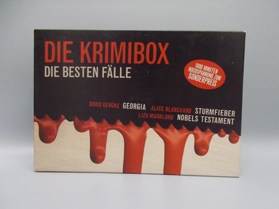 Die Krimibox - Die besten Fällen, 13 CDs, 1000 Min. #K-454-03