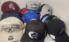 35 Hats Mixed Lot w/ Condition Issues Fitted ...