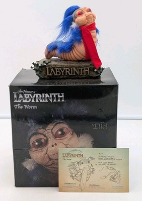 Chronicle Collectibles Labyrinth Worm Figurine Jim Henson Think Geek In Box EUC