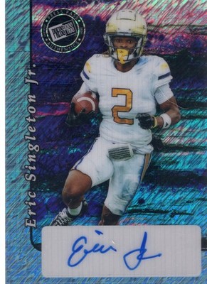 2024 Leaf Metal Collective Pro Set 1989 AUTO Eric Singleton Jr #20A-ESJ 2/20