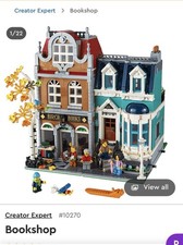 LEGO Creator Expert Book Shop 10270 Retired Read Description Deconstructed Used
