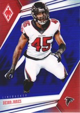 2019 Panini Phoenix Football Trading Cards Blue Parallel: Pick From List
