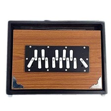Shruti Box 13 Note Sur Peti 16x12x3 Inch with Bag Natural Finish