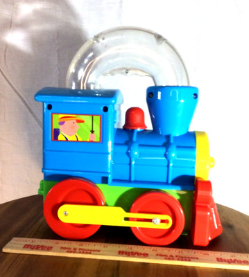FunTime Toys Plastic Train w/ moving balls - works -