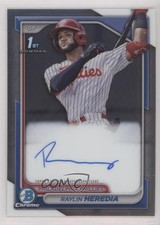 2024 Bowman Chrome Prospect Auto Raylin Heredia #CPA-RH Auto 19n6