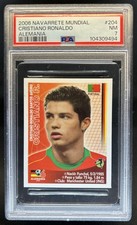 2006 Navarrete Mundial Alemania Cristiano Ronaldo Rookie RC #204 PSA 7 Portugal