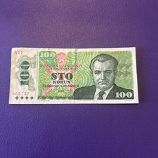 Czechoslovakia- 100  Korun -1989