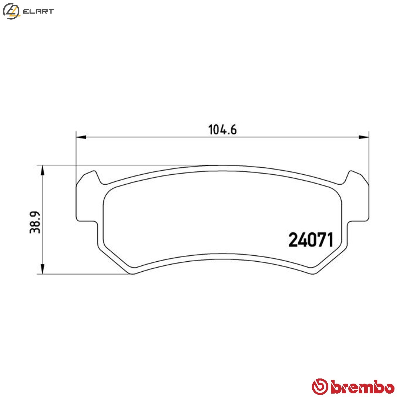 BRAKE PAD SET DISC BRAKE P 10 001 FOR HOLDEN DAEWOO LACETTI/Hatchback ORION 1.8L