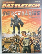 BattleTech 35016: Mercenaries Supplemental Sourcebook OOP FanPro