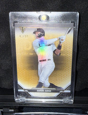 Topps 2021 Triple Threads Aaron Judge #86 Gold Parallel Serial /99 Yankees