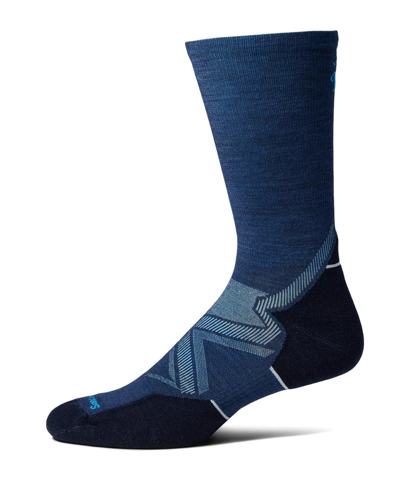 Smartwool Men’s Socks Cold Weather Run Targeted Cushion Crew Breathable