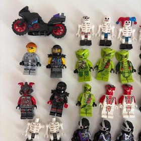 Lego Ninjago Minifigures Serpentine Nindroids Skeletons 70728 70725 70726 70724