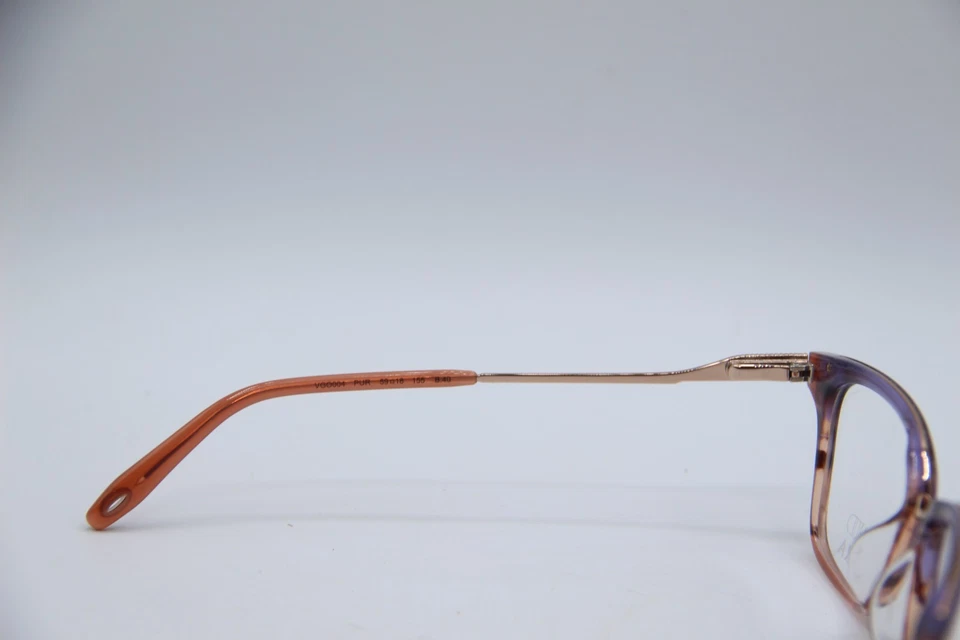 NUEVAS GAFAS GLEMAUD X DURA VGO 004 PÚRPURA PURO MELOCOTÓN MONTURAS AUTÉNTICAS 59-18 Foto 3 de 4