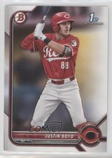 2022 Bowman Draft Justin Boyd #BD-13 1f0j