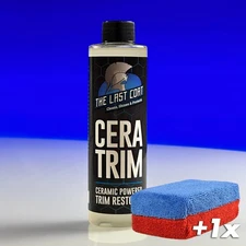 1x 8oz Cera TRIM Restorer THE LAST COAT CeraTrim Ceramic Detail + Applicator ☆