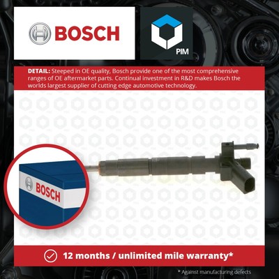 Diesel Fuel Injector fits BMW X3 G01 2.0D 18 to 21 B47D20B Nozzle Valve Bosch