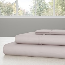 3PC Bed Sheets Set Luxury Microfiber Ultra Soft Deep Pocket Bedding Sets, Beige