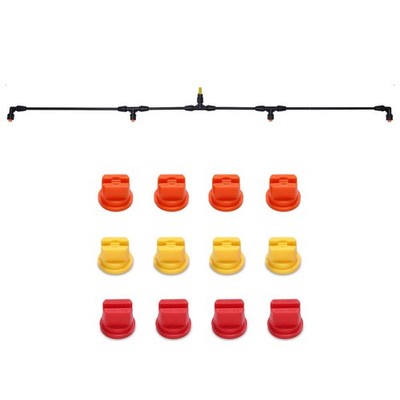 Sprayer Boom Wand with 3 Flow Rate Nozzles WideCoverage Agricultural & Lawn S...
