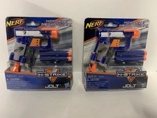 Nerf N-Strike Jolt Blaster with 2 Darts (lot of 2) New -Sealed-No. 98961