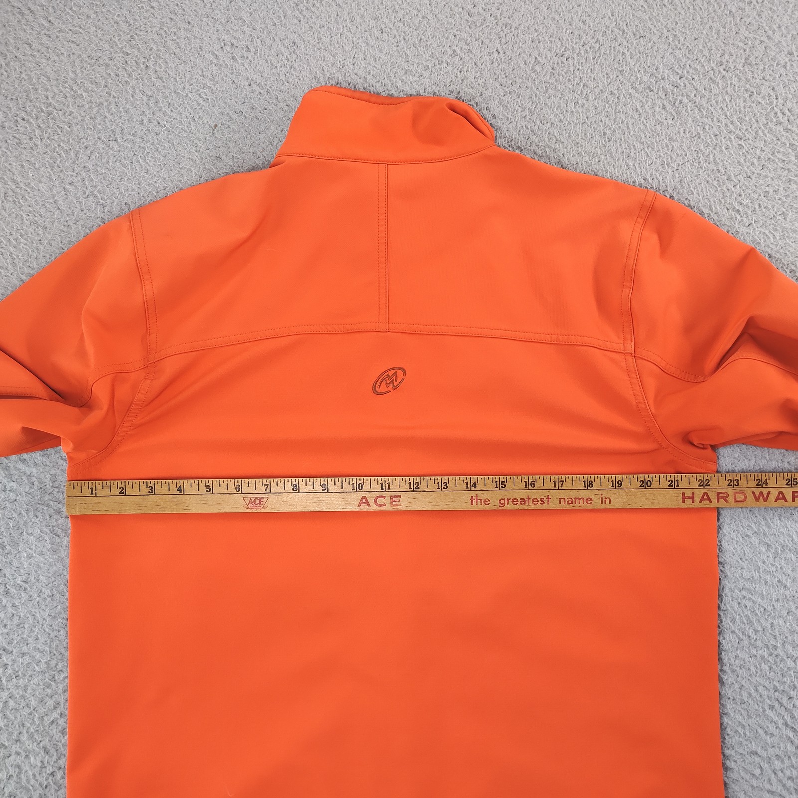 Cloudveil Jacket Mens Medium Orange Softshell Ful… - image 11