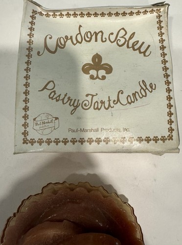 Cordon Blue Realistic Apple Tart Pastry Candle In Original Box - Picture 4 of 9