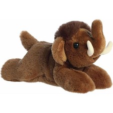 Aurora Mini Flopsie Wynn Woolly Mammoth 8-Inch Stuffed Animal Plush