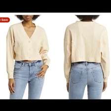 Elodie crop cardigan 