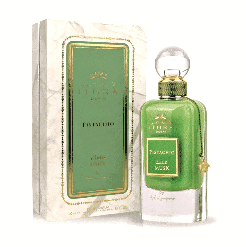 Pistachio Musk Ithra Dubaï : l'eau de parfum idéale pour vos soirées d'été