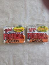 1988 Topps Football Jumbo Packs Lot Of 2. Unopened NM-MT Condition Vintage