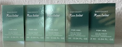 5 Davidoff/Run Wild ges.6,0 ml Für Damen NEU OVP