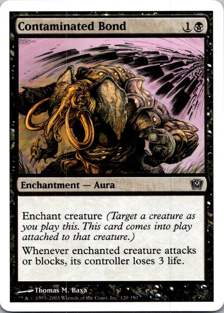 Contaminated Bond C 9ED #120 LP MTG Magic
