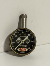 Vintage Accu-gage Precision Tire Pressure Gauge 0-60 Psi - Made In Usa