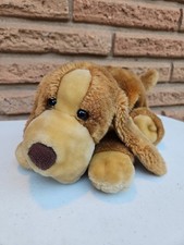 2000 Animal Alley 14" Darby Puppy Hound Dog Brown Plush Toys R Us TRU