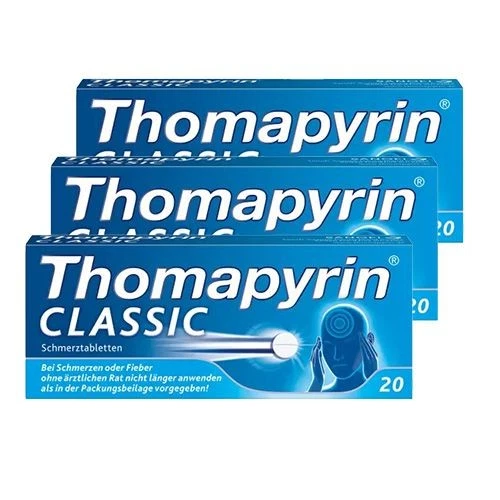 A. NATTERMANN & CIE GMBH Thomapyrin Classic Schmerztabletten (3x20st) 3 St