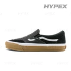 Vans Slip on 98 Low top Skateboard Shoes Unisex Black Men VN000Z62BA2 New Size