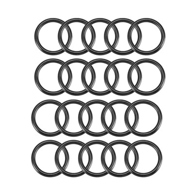UXCELL 20Stk.Nitrilkautschuk-O-Ringe 31 mm AD 24 mm ID 3,5 mm Breite metrische Dichtung