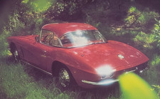 1962 C1 CHEVROLET CORVETTE HARDTOP AUTOMOBILE CAR 22x14" Penn Prints