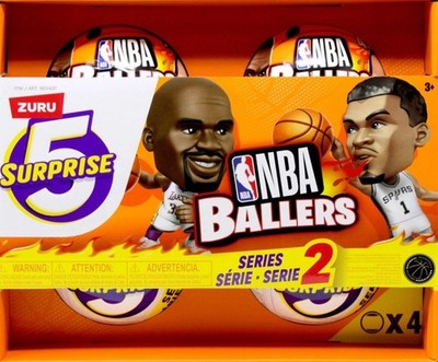NEW ZURU TOYS Surprise NBA Ballers Series 2 4-Pack 4 RANDOM