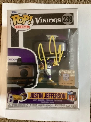 Funko Pop! NFL Vikings Justin Jefferson Vinyl Figure #239