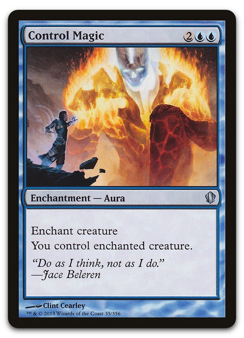 Control Magic #35 (LP) Commander 2013 C13 Magic MTG