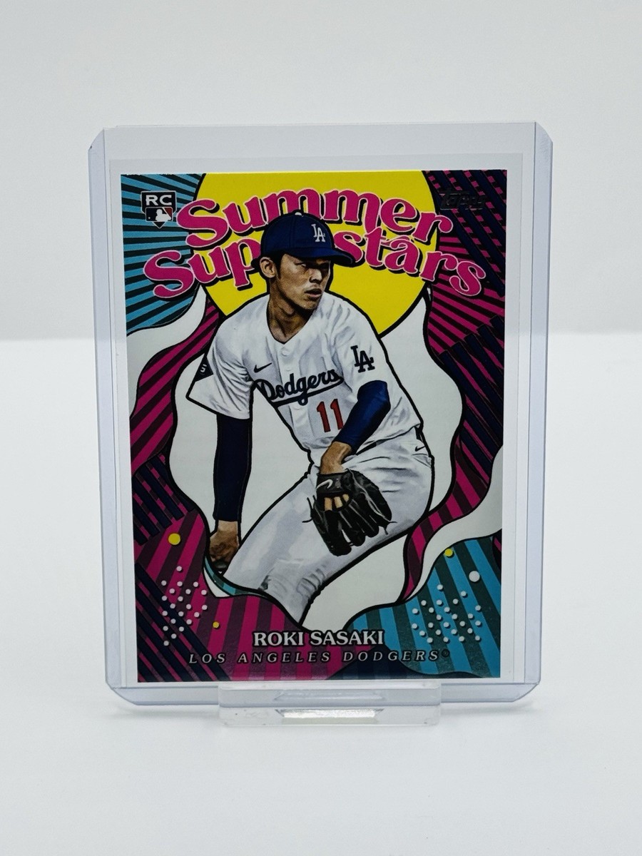 ロージーサマ リクエスト　ブリキキャニスター& ピッチャー2点 2025 Topps Series 2 ROKI SASAKI RC Rookie Card Summer