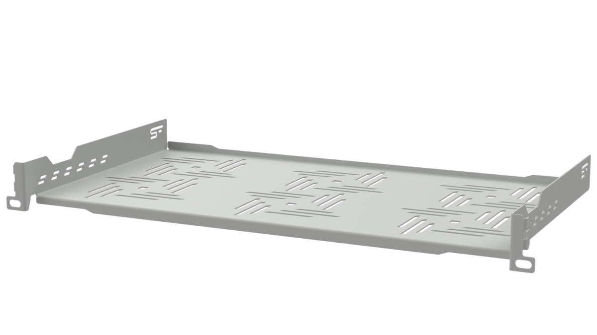 19 Inch Rack Mount Shelf 19-Inch 1U Modem Rack Mount Shelves ...