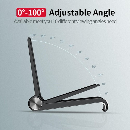 Universal High Quality Tablet Holder iPad Foldable Adjustable Desk Phone Stand - Picture 4 of 11