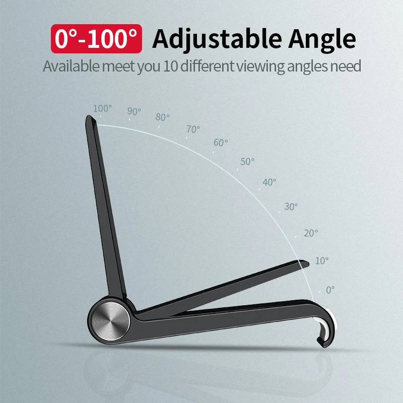 Universal High Quality Tablet Holder iPad Foldable Adjustable Desk Phone Stand - Image 4 of 4