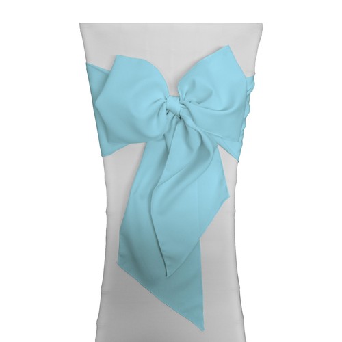 LA Linen Pack of 10 Polyester Poplin Chair Bows 8 by 108-Inch. Made in USA - Picture 38 of 41