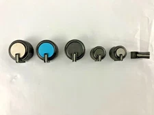 Peavey XR Mixer / Guitar amp knobs. Pick Color / Size Blue Black Grey White Knob